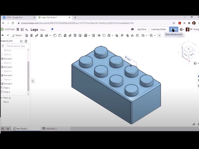 1. Tổng quan về Thiết kế LEGO trong Onshape