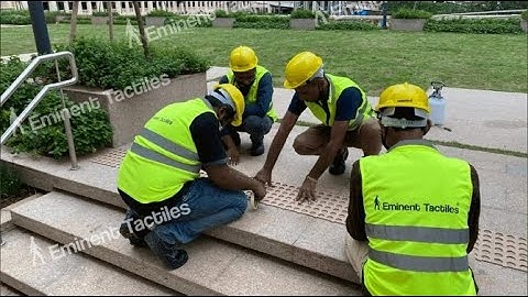 Installation Tactile Indicators | Step-by-Step Guide | Tactile Indicators