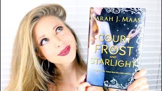 A COURT OF FROST AND STARLIGHT BY SARAH J MAAS | booktalk with XTINEMAY Profile