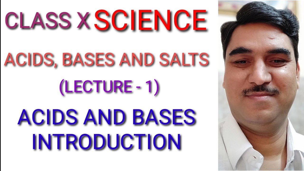 Acids and bases introduction - YouTube
