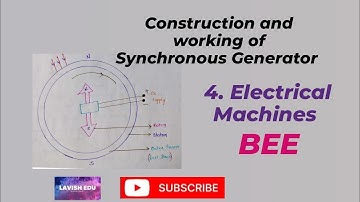 Construction and working of Synchronous Generator | 4. Electrical Machines | BEE | BTECH-1st yr