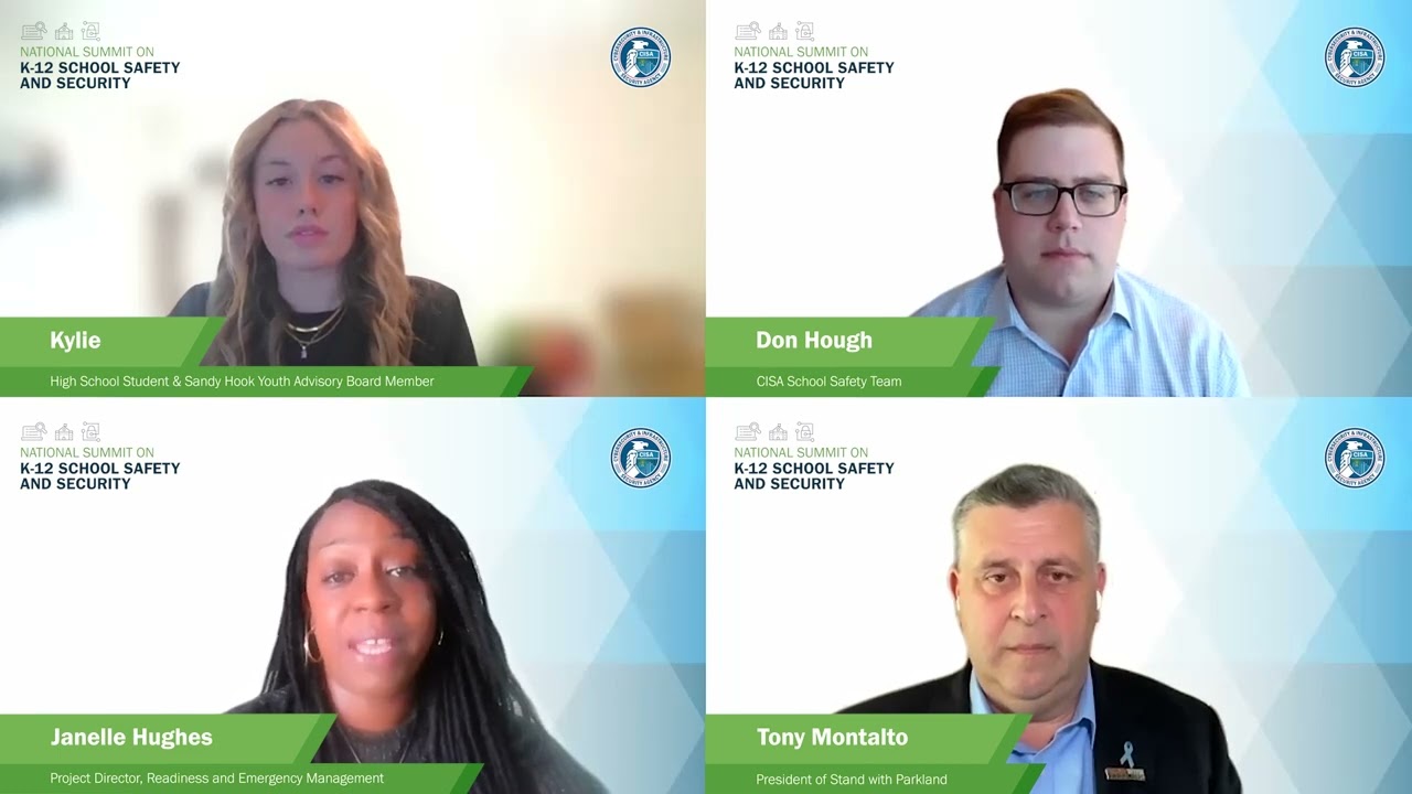 Expert Panel Discussion on Parent and Student Engagement in School Safety