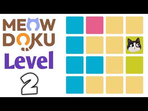 Meowdoku Level 2 preview
