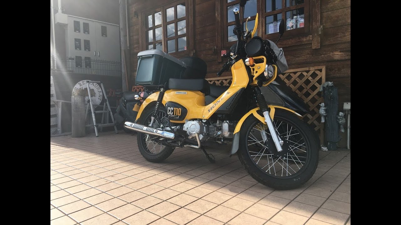 イエローカブヌシ 2018 HONDA CROSS CUB CC110 2018 ホンダ 