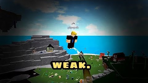 making an exploiter leave | fling things and people