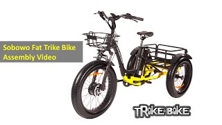 Sobowo Fat Trike Bike Assembly | Trike Bike Australia Tricycle Assembly Series