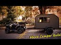 HOMEMADE ATV CAMPER TRAILER !