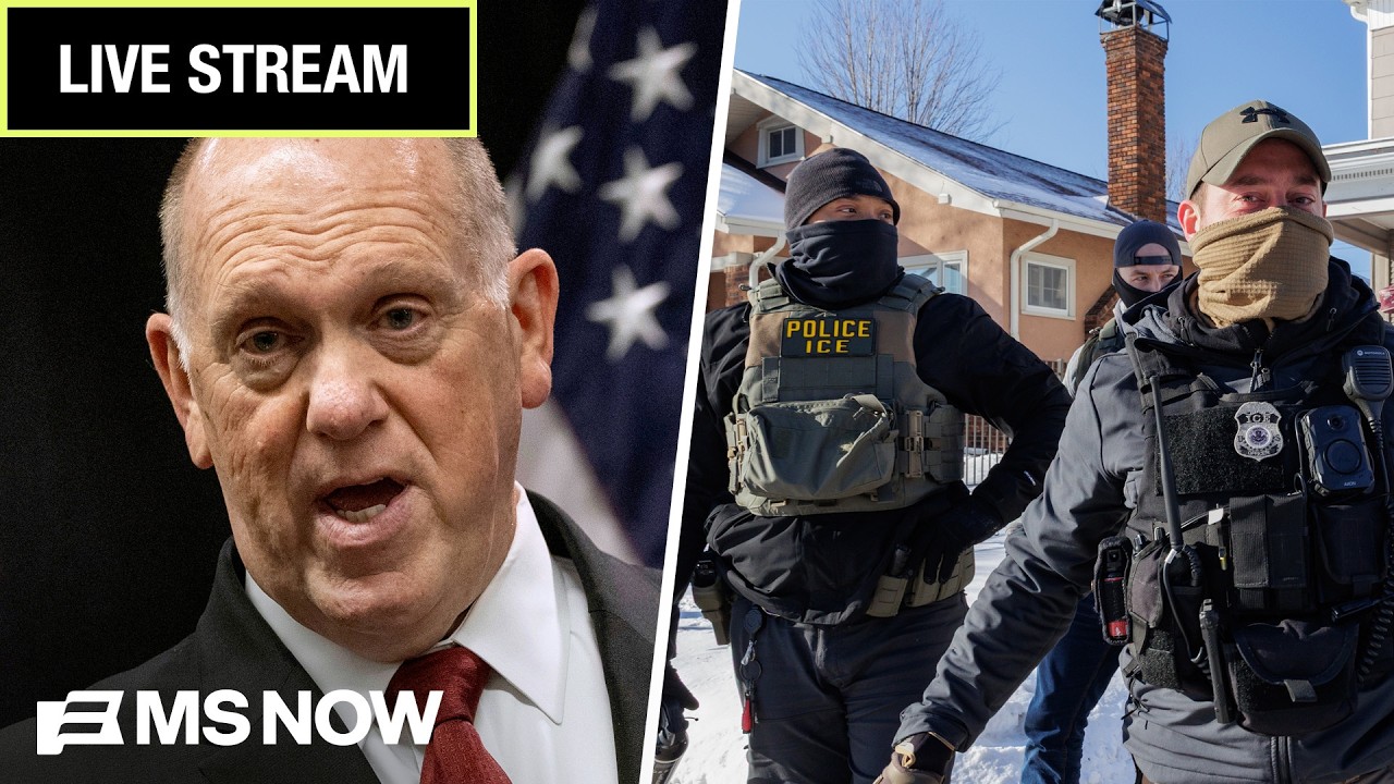 LIVE: Border Czar Tom Homan announces end of Minnesota immigration operation