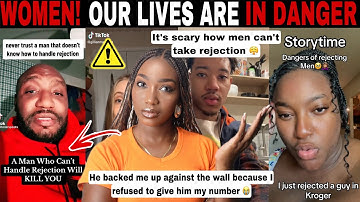 MERCY!😱 MEN WHO CAN’T HANDLE REJECTION WILL HURT YOU! SOME MEN CAN’T TAKE NO FOR AN ANSWER | TIKTOK