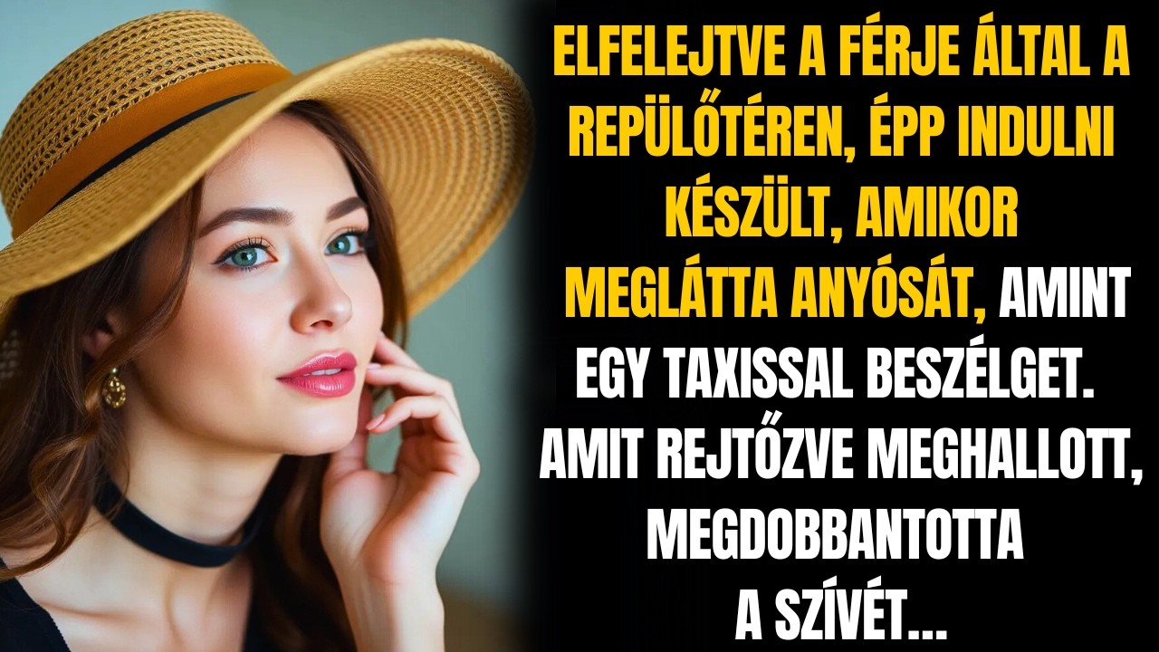 ELFELEJTVE A REPÜLŐTÉREN, ÉPP INDULNI KÉSZÜLT, DE AMIKOR MEGHALLLOTTA ANYÓSA BESZÉLGETÉSÉT…