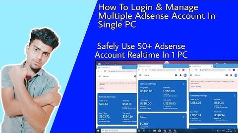 How to Login & Manage Multiple Adsense Account in Single Pc | Adsense Trick Blackhat