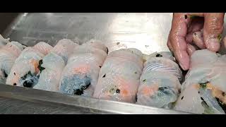 Preparing For Catering Of 400 Pax Turban Of Sole And Roll