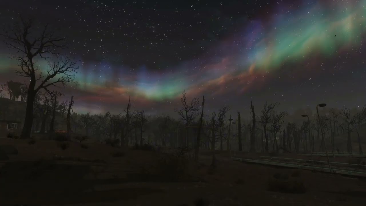 Fallout 76 Burning Springs Under The Night Sky Ambience