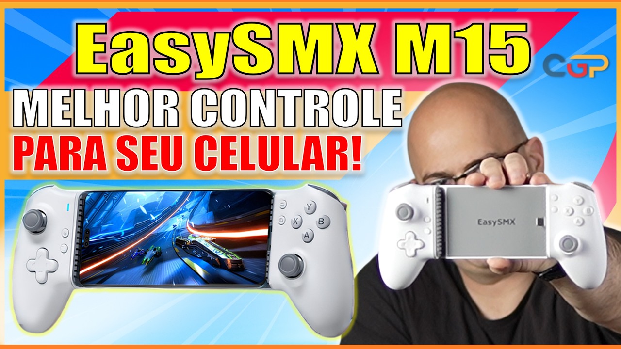CONTROLE EasySMX M15 TIPO-C: MELHOR CONTROLE GAMER PARA SEU CELULAR! INPUT LAG ZERO. Geek515