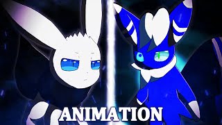 Download Lagu Eevee vs Meowstic - Epic Fight Animation MP3