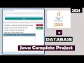 Java project for beginners step by step using netbeans and mysql database in one  with code 