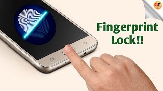 How to Set Fingerprint Lock on Samsung Galaxy J5 Pro|J6|J7 Max|J8 2018 Phones screenshot 4