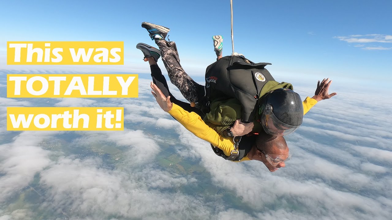 Finally Falling | Skydiving with Jerome 🪂 - YouTube