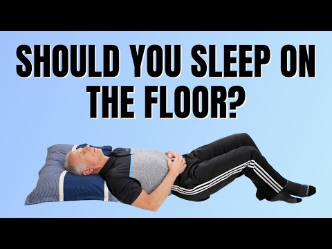 Back Pain Should You Sleep On The Floor Memory Foam Giveaway