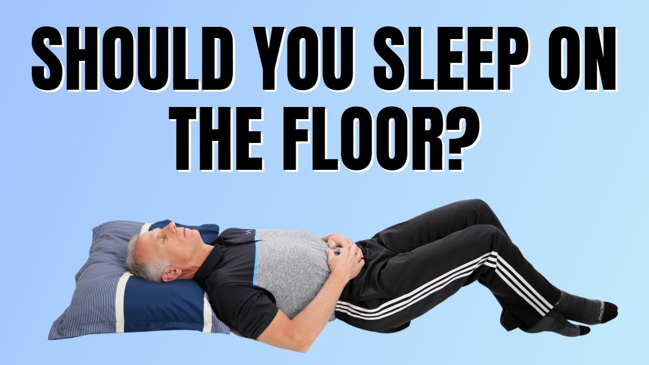 Back Pain Should You Sleep On The Floor Memory Foam Giveaway