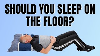 Back Pain? Should You Sleep On The Floor? On Memory Foam? + Giveaway!