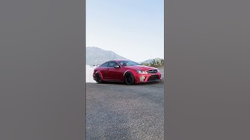 Real Engine Sound Mercedes Benz C63 | Forza Horizon 5 #shorts