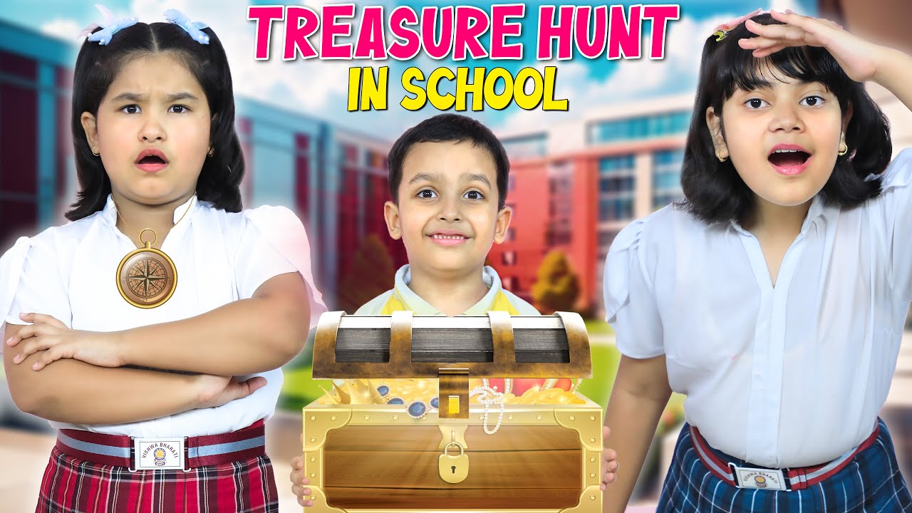 School Treasure Hunt Challenge | Mystery Box | Fun Activity For Kids | ToyStars