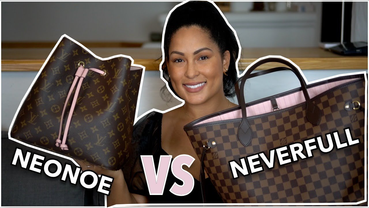 LOUIS VUITTON NEONOE MM & BB COMPARISON! WFIMB AND GIVEAWAY TIME 