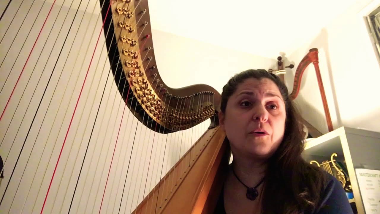 Tutorial for Brian Boru Celtic harp