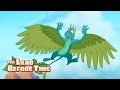 Petrie and Guido Fly Against Dangerous Winds! | The Land Before Time