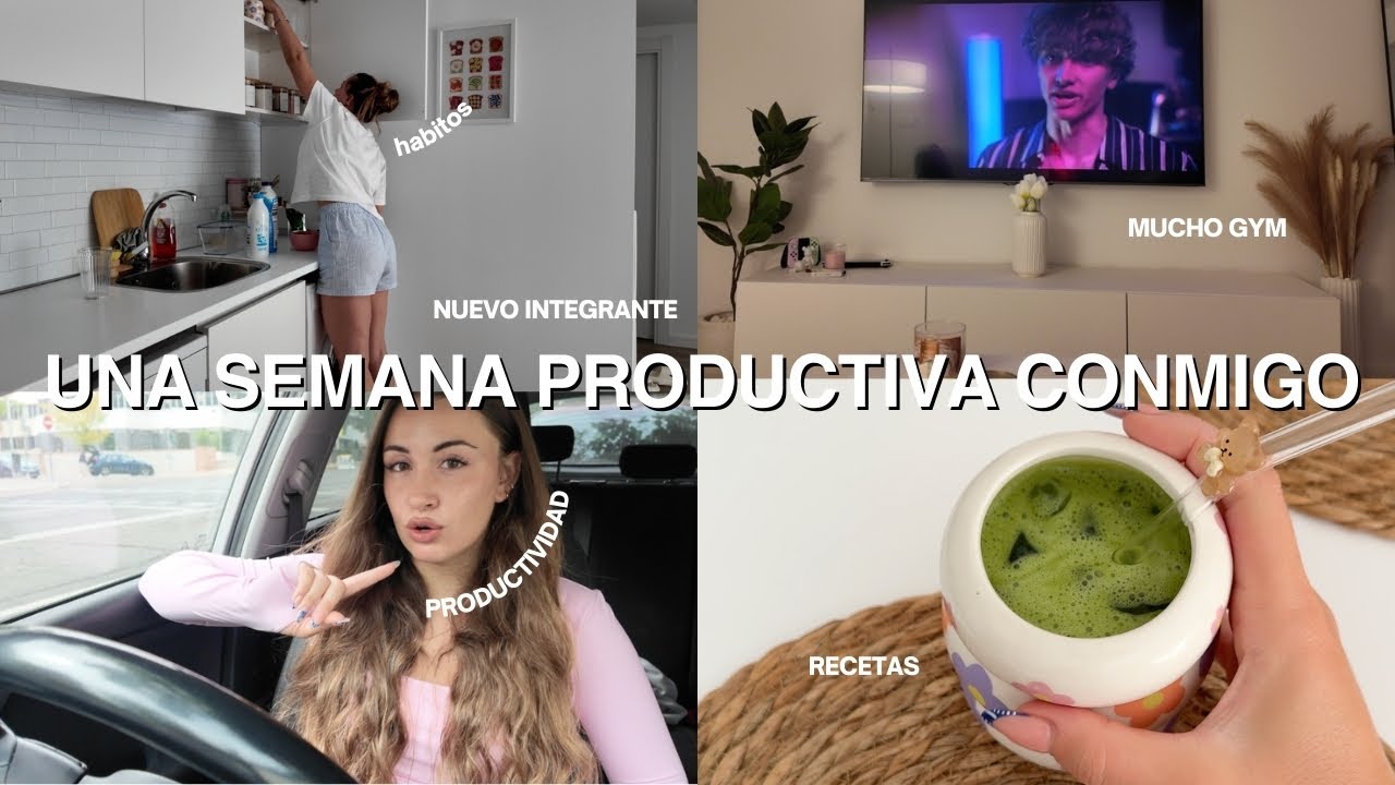 UNA SEMANA PRODUCTIVA CONMIGO + nuevo integrante en la familia 🐾 ! habitos, mucho gym, mi dia a dia