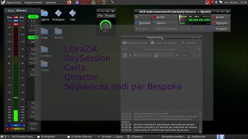 Librazik / RaySession / Carla / Bespoke / explication du setup