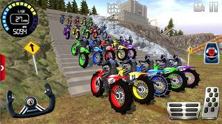 Juego de Motos - Extrema de Motocicletas #18 Offroad Outlaws Android / IOS gameplay FHD