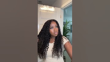 Installing This Was So Quick & Easy! V-part Wigs are So Convenient 😭 v-part wig from #unice