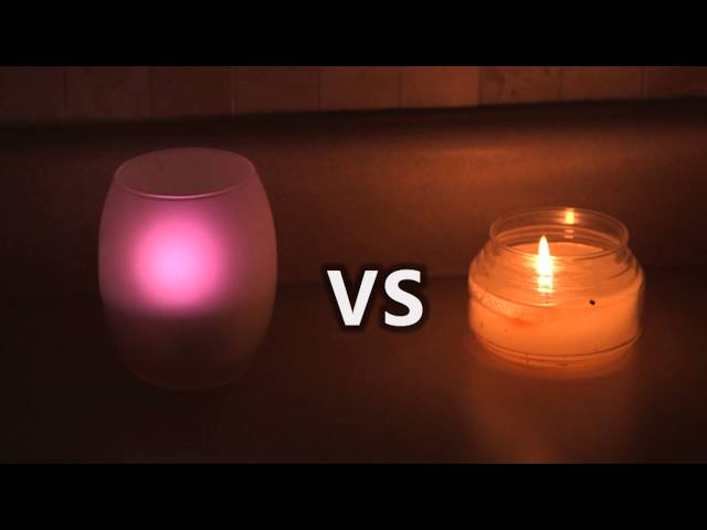 LED Light and Vase Color Changing RGB with - YouTube