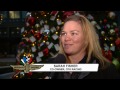 Sarah Fisher Delivers Santa Claus To Clay Terrace Mall