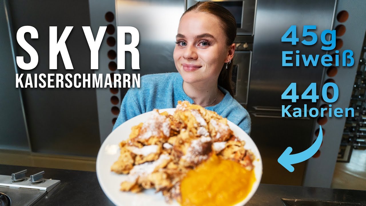 Skyr Kaiserschmarrn mit 45g Eiweiß!