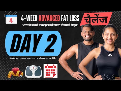 Day2 (W1) // Full Body CARDIO + Core at Home | Hindi #4WeekBTF3.0