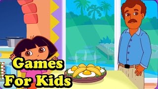 Making Delicious Dishes, Desserts With Dora & Her Daddy, So Cool Cooking Toys