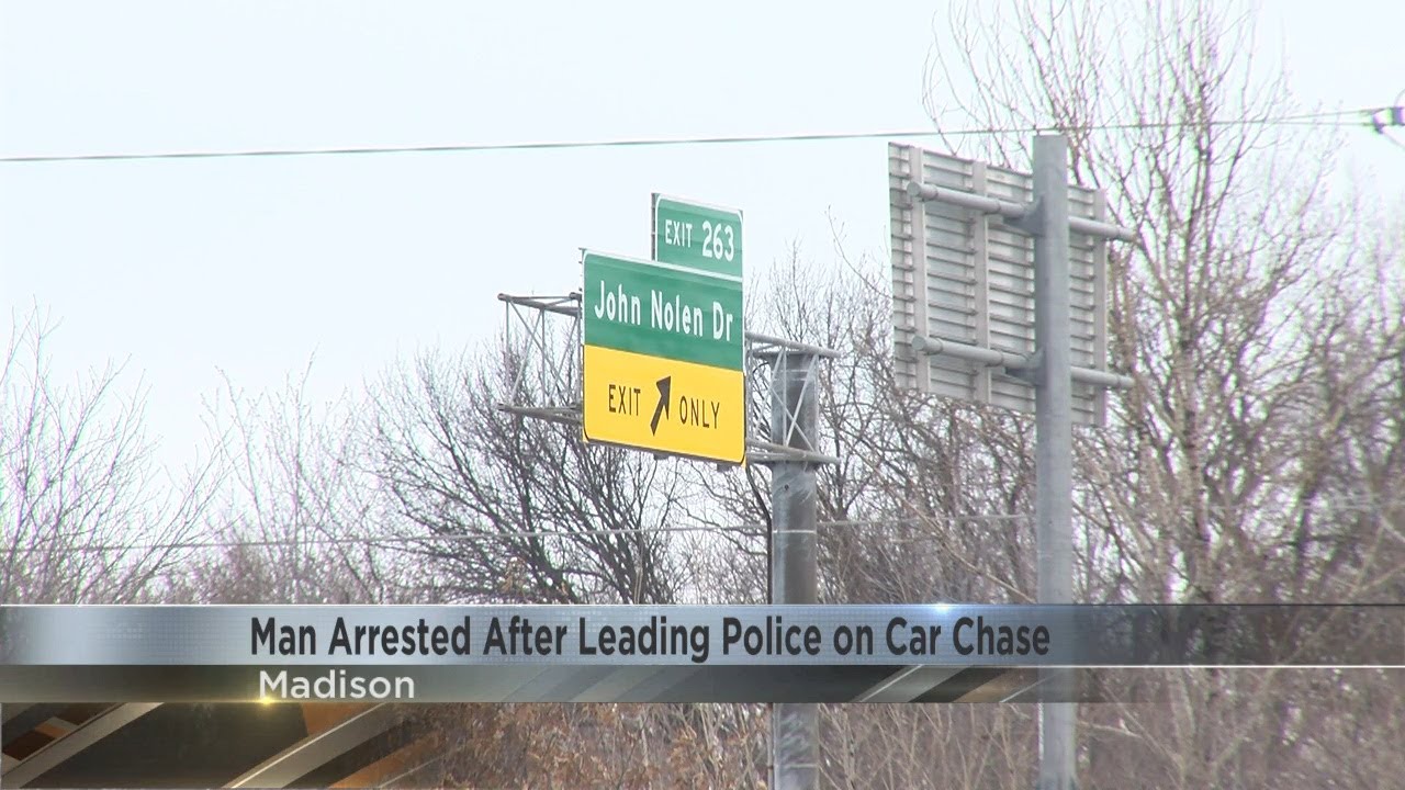 Man Arrested After Leading Police on Car Chase - YouTube