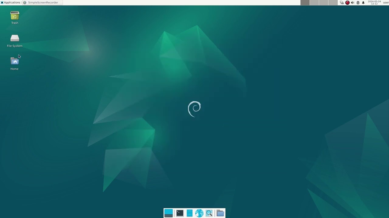 Linux Debian 12.5.0 on Celeron 2.2GHz