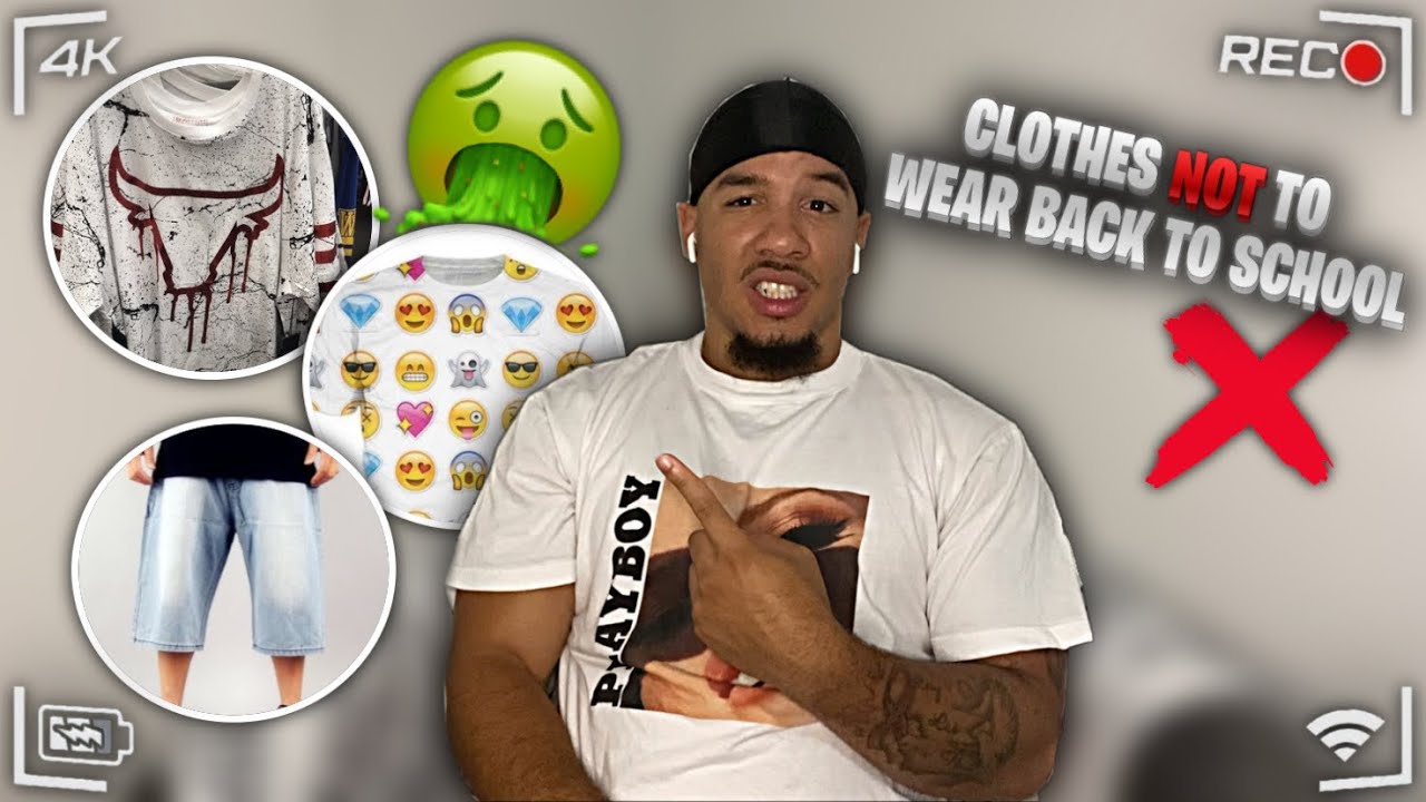 CLOTHES NOT TO WEAR BACK TO SCHOOL!! (Part 1) 🤮 YouTube