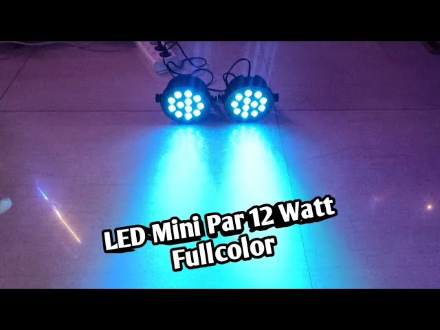 LED Mini Par 12 Watt Fullcolor