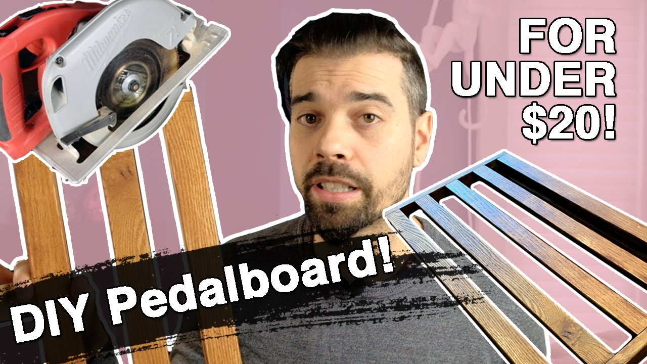 DIY Pedalboard for Under 20 How to Build Your Own Guitar Pedalboard