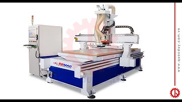 Máy phay cnc router 1 đầu SM-1325R1B I Máy cnc 1 cụm phay + 1 cụm khoan