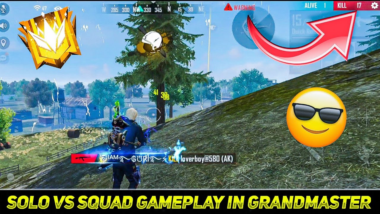 Solo vs squad gameplay in grandmaster | Solo Grandmaster Push | solo ...