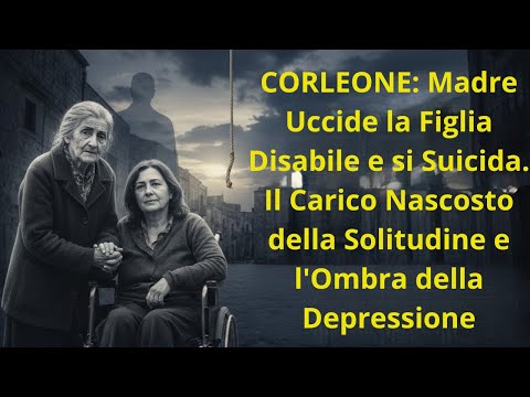 Video CORLEONE: Madre Uccide la Figlia Disabile e si Suicida. Il Carico Nascosto della Solitudine