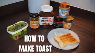 Life Skills - How to make toast
