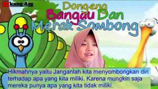 Dongeng Kisah Bangau dan Merak Sombong| Cerita anak