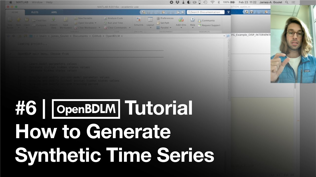 #6 | OpenBDLM Tutorial | How to generate synthetic time series